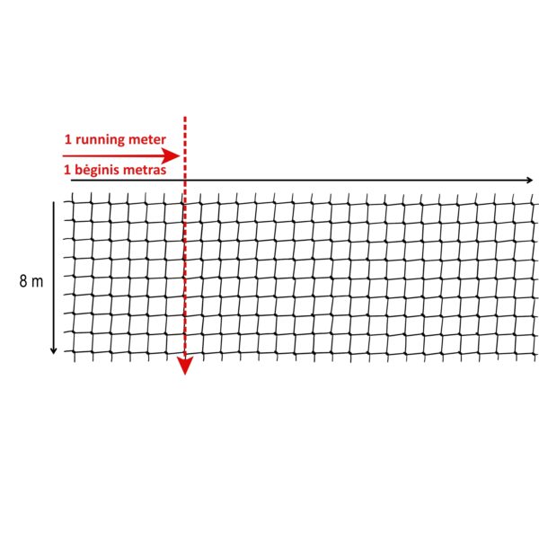 Nylon netting, 1,6 mm - 40 mm HM - Image 4