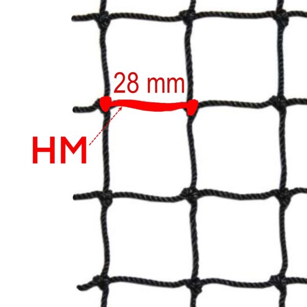 HMPE/Dyneema® netting, 1 mm - 28 mm HM - Image 3