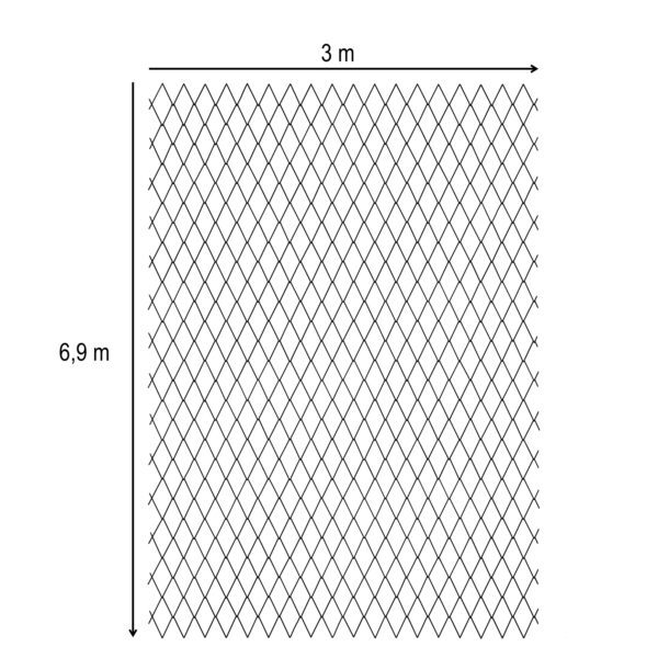 Nylon netting, 1,6 mm - 42 mm HM - Image 4